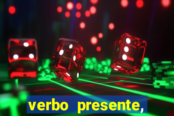 verbo presente, passado e futuro 3 ano